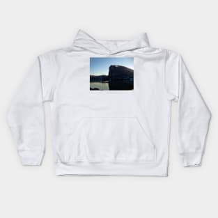 Drifting By A Castle Kids Hoodie